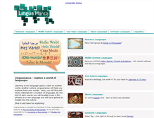 Tablet Screenshot of linguamanca.net